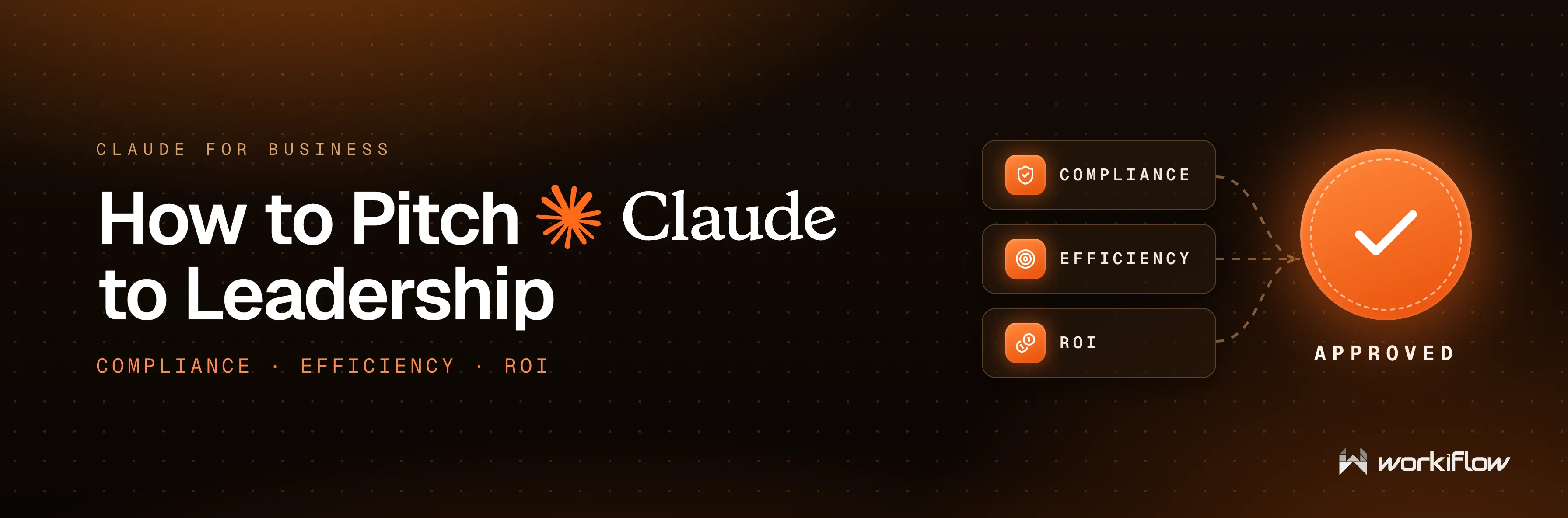 How to pitch Claude to leadership — the compliance, efficiency, and ROI case that actually gets approved.